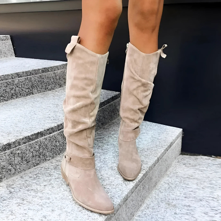 Jordyn™ | Stylish Suede Knee Boots