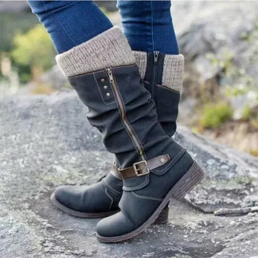 Liviana™ | Ankle Boots With Side Zipper